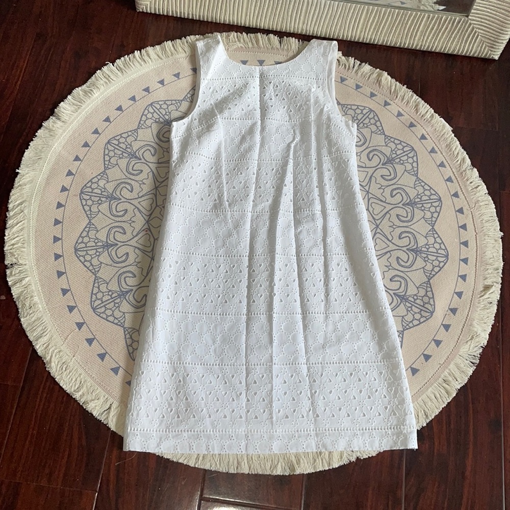 White spring dress